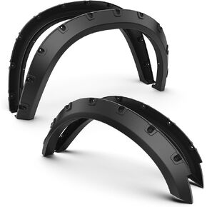 OE Factory Fender Flares Compatible for 2002-2008 Dodge Ram 1500/2003-2009 Ram 2500 3500 6.5ft Bed ONLY Smooth Black Paintable Wheel Flare Front Rear 4PCS in Saudi Arabia