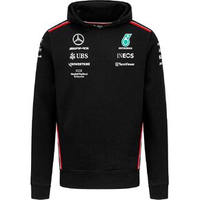 Mercedes AMG Petronas Formula One Team - 2023 Team Hoodie - Black - Men - Size: S