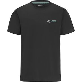 Mercedes AMG Petronas Formula One Team - Official Formula 1 Merchandise - Small Logo T-Shirt - Black - S