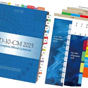 Index Tabs for ICD-10-CM 2024 The Complete Official Codebook - Navigate with Precision in Your Code Book
