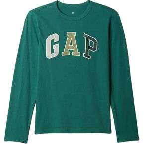 GAP Boys' Long Sleeve Logo Tee