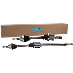 TRQ Front CV Axle Shaft Assembly Set Compatible with 15-18 Edge 16-18 MKX