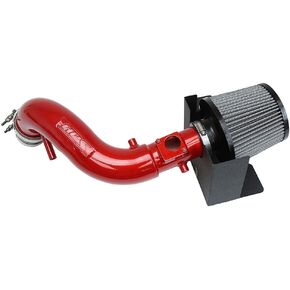 HPS Performance Red Shortram Air Intake Kit + Heat Shield Cool Ram Compatible for 2007-2010 Scion tC 2.4L, 827-516R