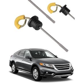 ECCPP Transmission Oil Dipstick Replacement for Honda Accord for Honda Crosstour for Honda CR-V for Honda Element Fluid Indicator Oil Dip Stick 25610PPW023