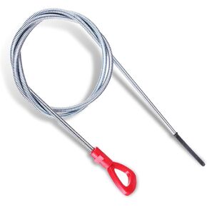 1 PC Auto Dipstick, Auto Transmission Dipstick, 4.0Ft Auto Engine Dipstick, Compatible with 140589152100 Mercedes Benz (Red)