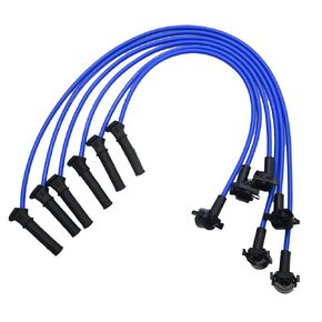 ST-6265 8.0mm Spark Plug Wire Set Replacement for Ford Explorer 2005-2010 Mercury Mountaineer 4.0L V6(Black)
