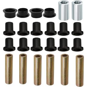 A Arm Bushing Kit and Meatl Sleeves for Polaris RZR XP 1000 / XP 4 1000 Control Arm Bushings KIT 2014 2015 2016