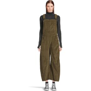 Free People womens Good Luck Cord Overall