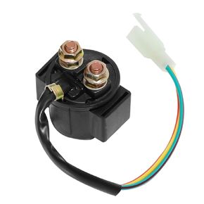 Starter Solenoid Relay for 4-Stroke GY6 Engine 50cc 70cc 90cc 100cc 150cc 200cc 250cc ATV Dirt Bikes Scooters Go Kart Dne Buggys Quad 4 Wheelers Pit Bike Moped Roketa SSR Taotao Sunl Coolster