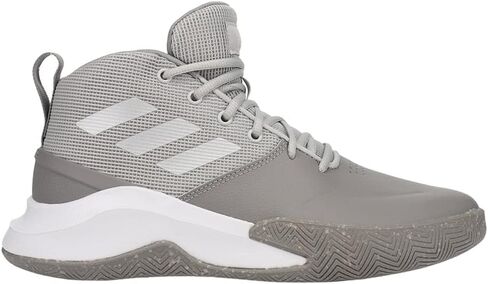 adidas Men's OwnTheGame Basketball Shoe, Black/Red/White, 10.5 M US in Saudi Arabia