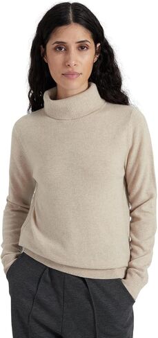 Women's 100% Cashmere Turtleneck Sweater, Classic Fit, Premium Knit Jumper for Autumn, Winter and Spring in Kuwait