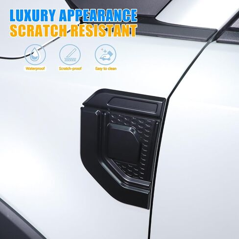 Car Fender Air Vent Trim Sticker Compatible with Toyota Land Cruiser Prado 250 J250 LC250 /Le-x-us 2024 2025,Car Side Vent Cover Hood Intake Bezel Trim,Side Scoop Hood Sticker Car Exterior Accessories in Kuwait