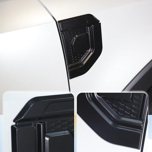Car Fender Air Vent Trim Sticker Compatible with Toyota Land Cruiser Prado 250 J250 LC250 /Le-x-us 2024 2025,Car Side Vent Cover Hood Intake Bezel Trim,Side Scoop Hood Sticker Car Exterior Accessories in Kuwait