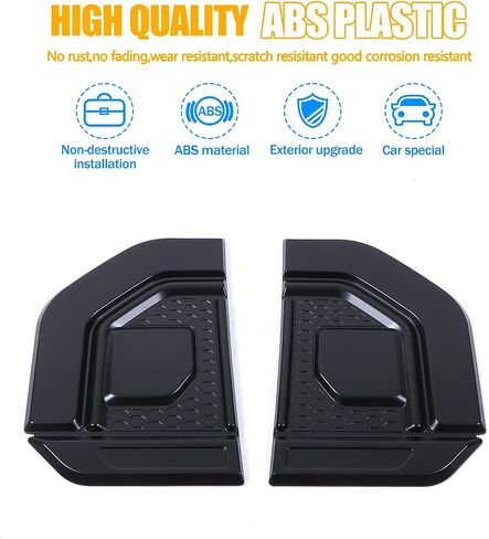 Car Fender Air Vent Trim Sticker Compatible with Toyota Land Cruiser Prado 250 J250 LC250 /Le-x-us 2024 2025,Car Side Vent Cover Hood Intake Bezel Trim,Side Scoop Hood Sticker Car Exterior Accessories in Kuwait