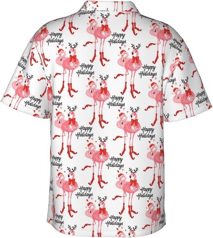 قمصان عيد الميلاد هاواي للرجال، قمصان عيد الميلاد المضحكة، قمصان عيد الميلاد للرجال، قمصان قبيحة، هاواي سانتا الأزرق، 01-S in Kuwait