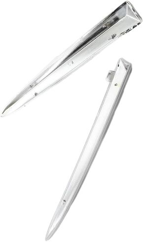 Front Bumper Upper Chrome Trim Strips Pair Driver/Passenger Side, 735455041 735455042 Left and Right, 2007-2015 Compatible with Fiat 500, Carbon Fiber Black in Saudi Arabia