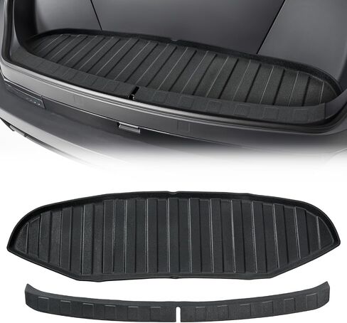 JOYTUTUS Sub Trunk Mat Compatible with Cybertruck 2024 2023 TPE Trunk Lower Bed Storage Mat All Weather Rear Lower Cargo Liner Cybertruck Accessories in Saudi Arabia