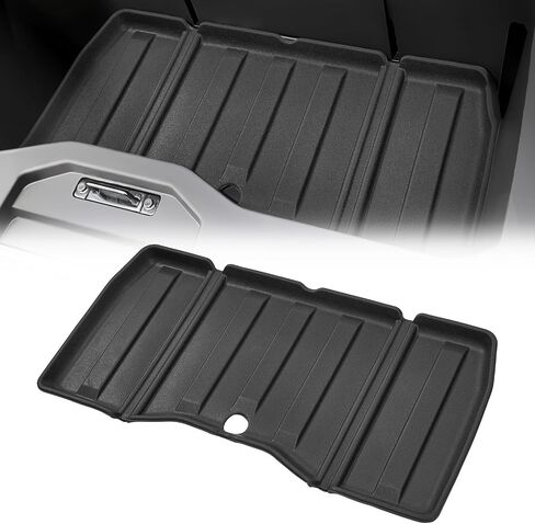 JOYTUTUS Sub Trunk Mat Compatible with Cybertruck 2024 2023 TPE Trunk Lower Bed Storage Mat All Weather Rear Lower Cargo Liner Cybertruck Accessories in Saudi Arabia
