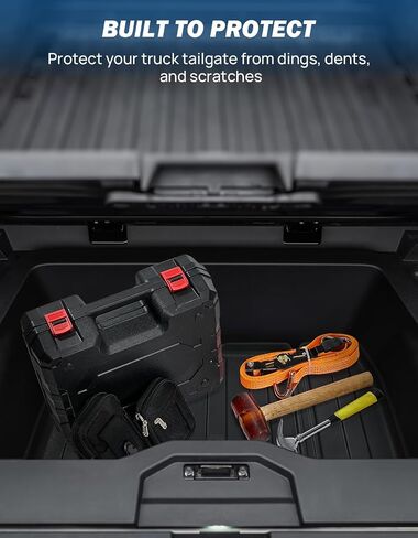 JOYTUTUS Sub Trunk Mat Compatible with Cybertruck 2024 2023 TPE Trunk Lower Bed Storage Mat All Weather Rear Lower Cargo Liner Cybertruck Accessories in Saudi Arabia