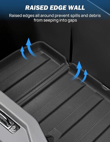 JOYTUTUS Sub Trunk Mat Compatible with Cybertruck 2024 2023 TPE Trunk Lower Bed Storage Mat All Weather Rear Lower Cargo Liner Cybertruck Accessories in Saudi Arabia