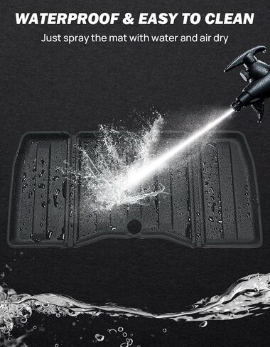 JOYTUTUS Sub Trunk Mat Compatible with Cybertruck 2024 2023 TPE Trunk Lower Bed Storage Mat All Weather Rear Lower Cargo Liner Cybertruck Accessories in Saudi Arabia