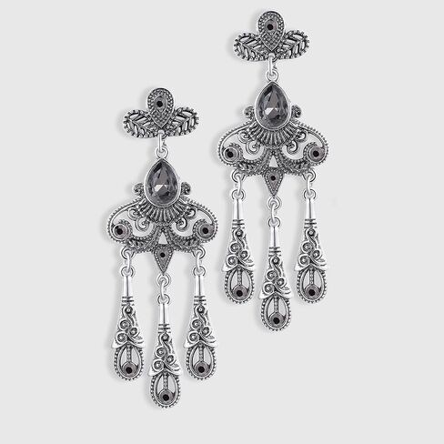 UTOWO 1920s Flapper Accessories Set Party Costume for Women 20s Headpiece Pearl Necklace Gloves Halloween Party in Saudi Arabia
