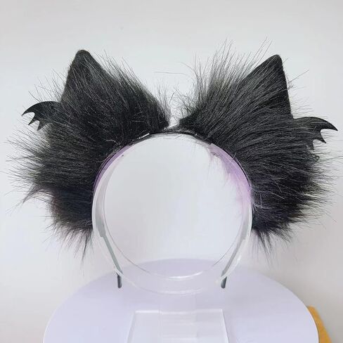 Cat Cosplay Ears Cat Ears Headbands Clips Accessories Punk Gothic Cross NEW01-ALL in Saudi Arabia