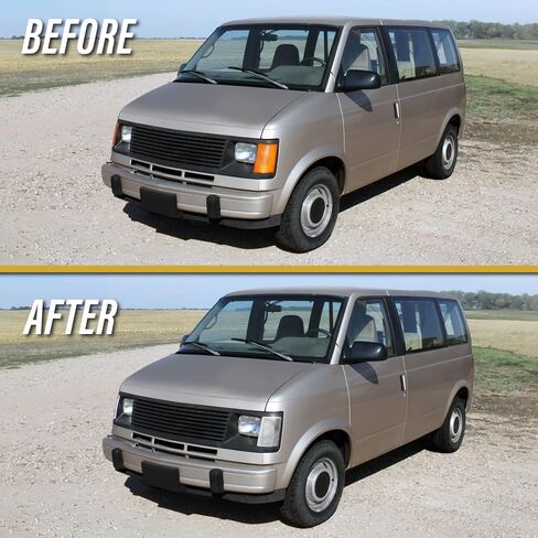 USR 85-94 Astro Van Corner Light - زوج مصابيح زاوية شفافة (يسار + يمين) - متوافق مع 1985-1994 شيفروليه تشيفي أستروفان/جي إم سي سفاري فان جميع الموديلات/الزخارف (أضواء الزاوية الواضحة) in Saudi Arabia