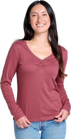Toad&Co Rose Long Sleeve Tee in Saudi Arabia