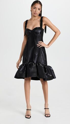 Bach Mai Women's Bustier Mini Volant Gown in Saudi Arabia
