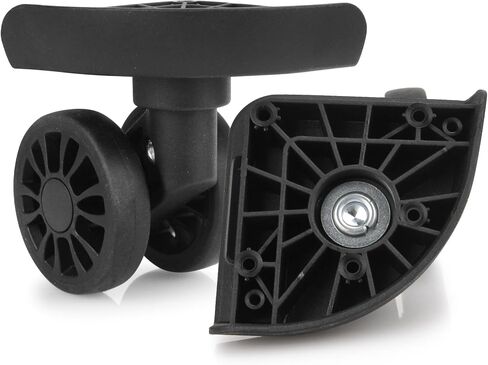 Suitcase Wheels Plastic for DIY Repair, 360 Swivel Wheel Replacement Luggage Travel Suitcase Casters, Black Spinner Luggage Wheel, Suitcase Wheels for Luggage Suitcase, V133A in Saudi Arabia