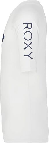Roxy Girls' Short Sleeve Whole Hearted Rashguard Shirt with UPF 50+ Sun Protection in Saudi Arabia