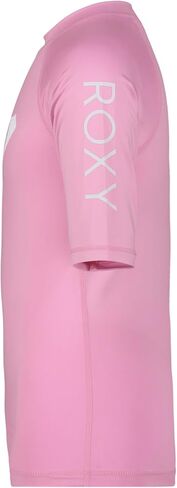 قميص Roxy للفتيات بأكمام قصيرة وقلب كامل من Rashguard مع حماية من أشعة الشمس بعامل حماية من أشعة الشمس 50+ in Kuwait