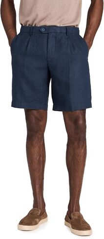 شورت كتان بطيات للرجال من Club Monaco مقاس 9.5 بوصة in Kuwait