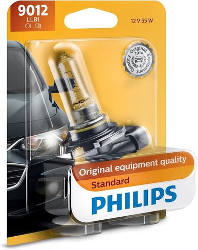 Philips 9012 HIR2 Standard Halogen Headlight Bulb, 1 Pack in Saudi Arabia