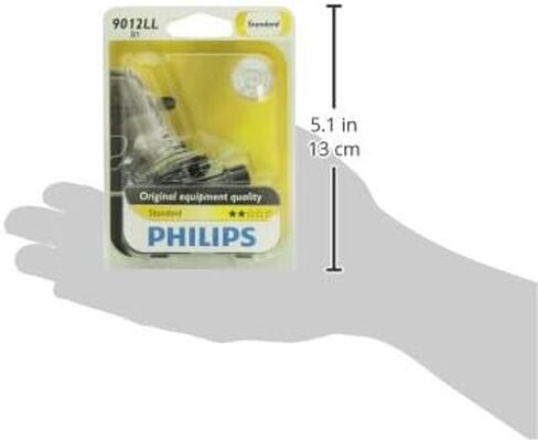 Philips 9012 HIR2 Standard Halogen Headlight Bulb, 1 Pack in Saudi Arabia
