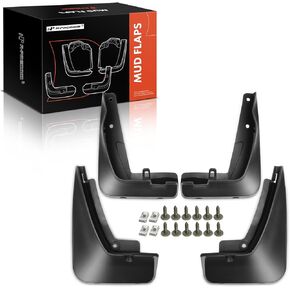 A-Premium Set of 4PCS Mud Flaps Splash Guards Mudguards Mudflaps Compatible with BMW E46 320i 323i 325i 325xi 328i 330i 330xi, Front LH RH and Rear LH RH