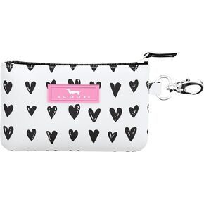 SCOUT IDKase Card Holder, ID Case for Women, Mini Keychain Wallet, Zip Closure