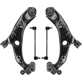 Control Arm, Replacement For Front Lower Control Arm With Ball Joint Sway Bar Compatible With 2014-2020 Mazda 6, 2013-2016 Mazda CX-5-4 Pcs