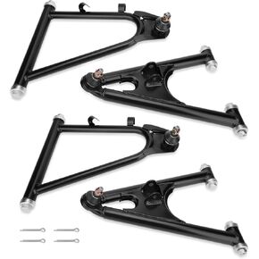 مجموعة ذراع التحكم الأمامية العلوية والسفلية شديدة التحمل من M MATI لـ Yamaha Banshee 350 YFZ350 1987-2006 3GG-23540-00-P0 3GG-23550-00-P0 2GU-23570-00-P0 2GU-23580-00-P0