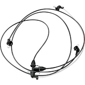 TIKSCIENCE 949-006 Air Suspension Compressor Line Repair Kit Fit for Cadillac Chevrolet GMC, Plug and Play Connectors Replace 88987900