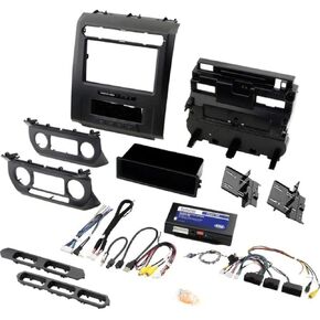 PAC RPK4-FD2101 RadioPro Radio Replacement Kit with Integrated Climate Controls for Select 2015 to 2020 Ford Trucks with 8-Inch Display