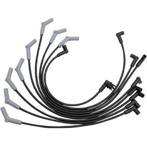 TRQ Ignition Engine Spark Plug Wire Kit Set Direct fit for Ford E150 E250 F150 F250 5.8L