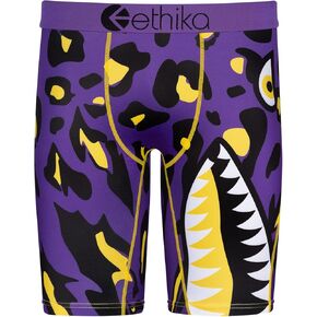 Ethika Mens Staple Boxer Brief | Leopard Drip