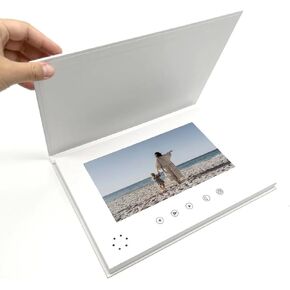 10" Video Brochure, A4 Hard Backed, with Stand, 4gb Memory (4 Hour Run time)