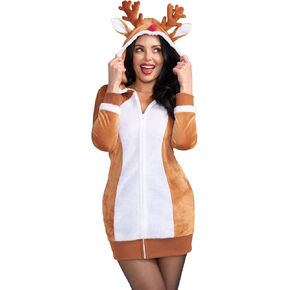 Tipsy Elves Women's Christmas Rudolph Dress Size Large