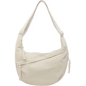 GRPKSSIB حقيبة الهلال النايلون المتشرد حقائب كروسبودي حقيبة رافعة عادية حقائب كتف مترهل حقيبة ساعي السفر للنساء الرجال in Kuwait