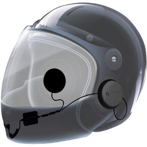 IASUS BMH Wireless Bluetooth 5.2 Helmet Speaker Audio Kit - Internal Design Drop in High Performance XS2.1R Speakers - Works in Most Motorcycle Snowboard Ski Helmets - Includes Install Accessories