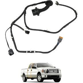سرج أسلاك توصيل الباب، باب جانبي للراكب الخلفي الأيمن، متوافق مع كابينة طاقم Ford F150 2009-2014، مجموعة أسلاك توصيل الباب الخلفي RH، استبدال # 9L3Z-14630-CAA، 9L3T-14632-JCA، AL3T-14632-DD