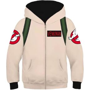 Kids Hoodie Cosplay Costume Printed Pullover Hoodie Sweatshirts Coat Halloween Jacket